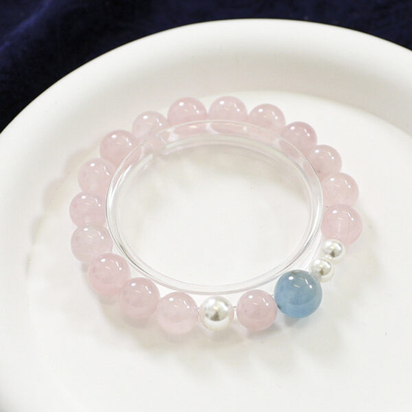 Icedrop Pink Quartz Bracelet