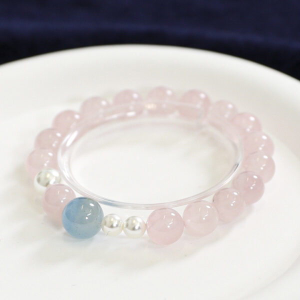 Icedrop Pink Quartz Bracelet - Image 2